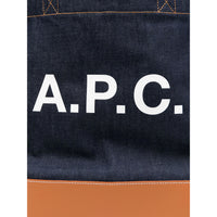 A.p.c. A.P.C. Blue Shoulder Bags Women