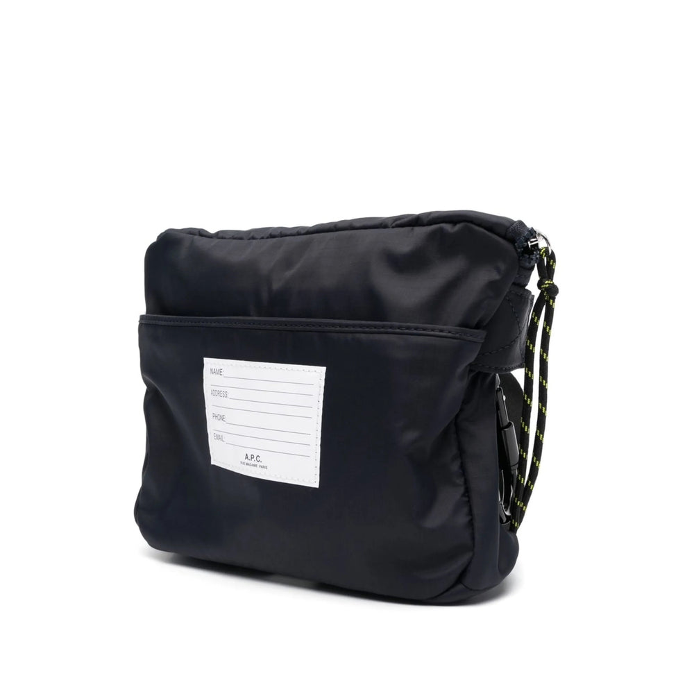A.P.C. Blue Belt Bags Men