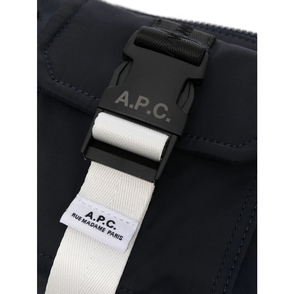 A.P.C. Blue Belt Bags Men