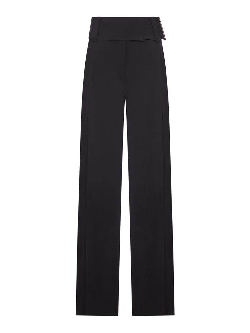 Sportmax Sportmax Women Wide Satin Trousers