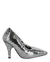 Balenciaga Womens XL Sequin Pumps
