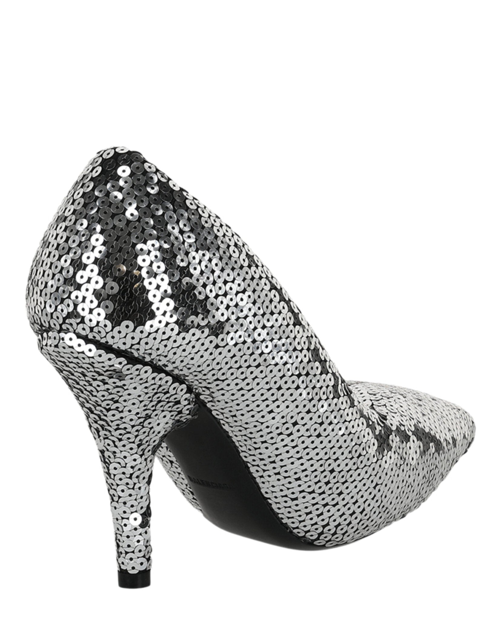 Balenciaga Womens XL Sequin Pumps