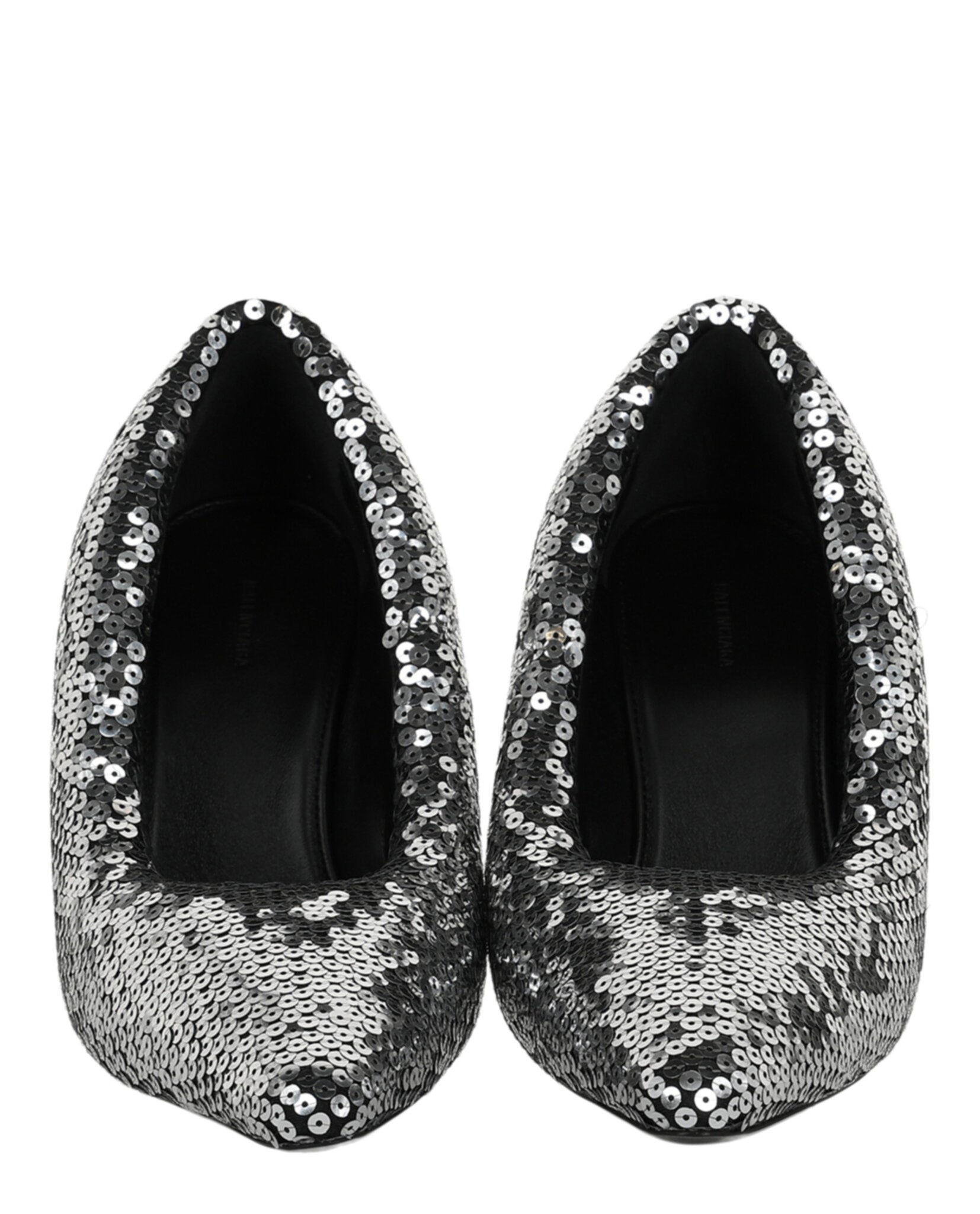 Balenciaga Womens XL Sequin Pumps