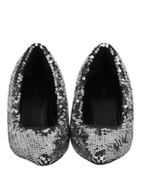 Balenciaga Womens XL Sequin Pumps
