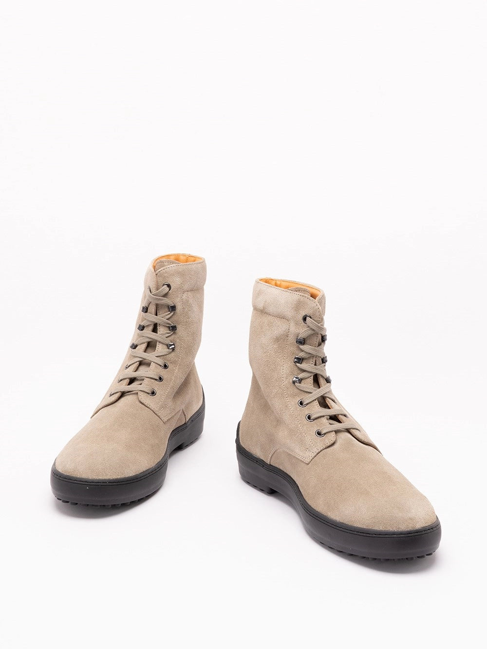 Tod's Tod's Men Winter Gommino Ankle Boots In Suede Leather