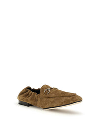 GUCCI Gucci Women Gg Suede Loafers