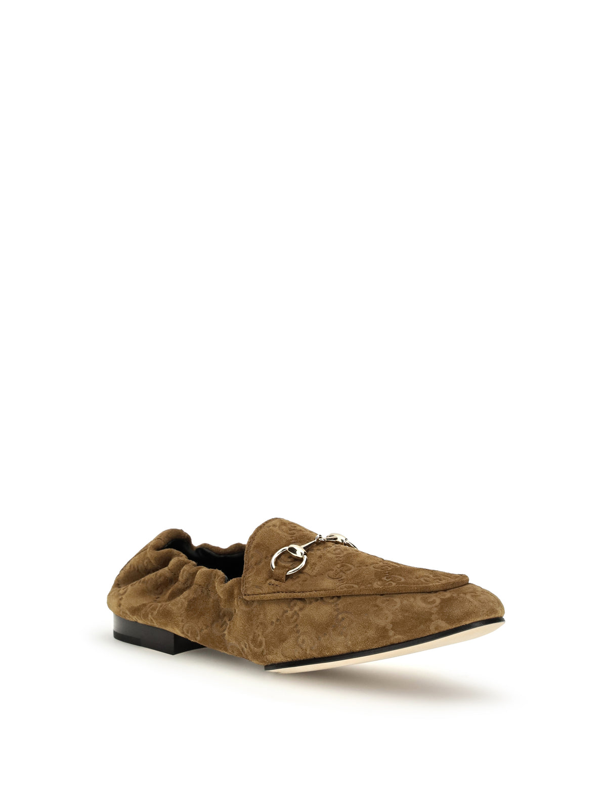 GUCCI Gucci Women Gg Suede Loafers