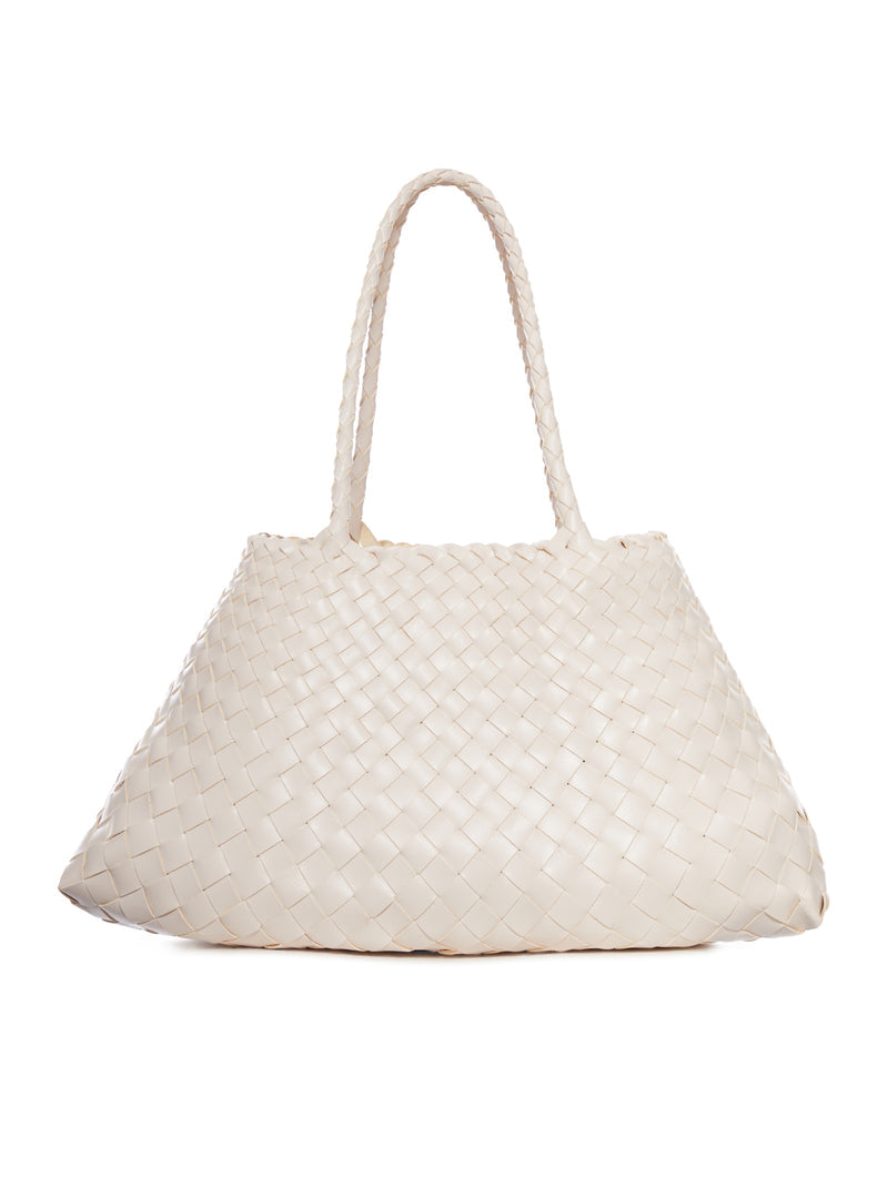 Dragon Diffusion Dragon Diffusion Women Santa Croce Big Woven Leather Bag