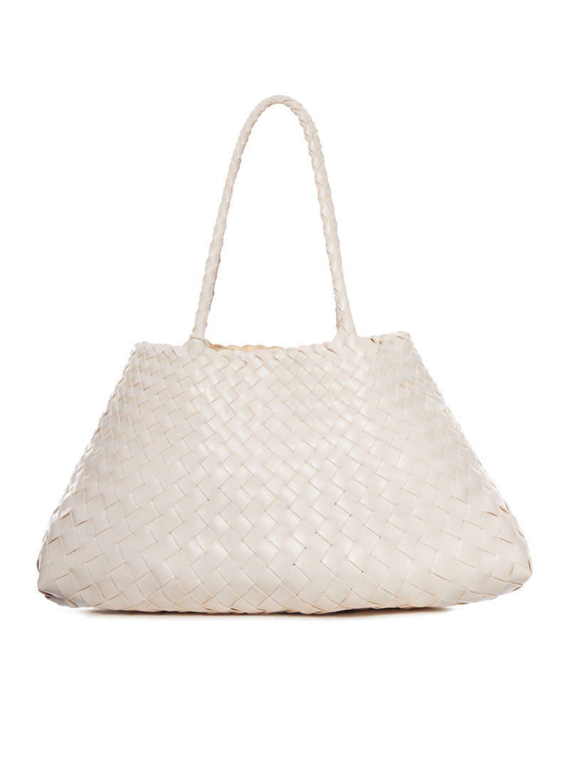 Dragon Diffusion Dragon Diffusion Women Santa Croce Big Woven Leather Bag