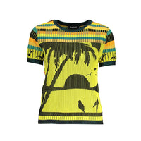 Desigual Desigual Giallo Viscosa Women's Women's Sweater
