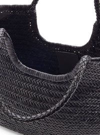 Dragon Diffusion Dragon Diffusion Women Ns Diagonal Black Leather Tote Bag