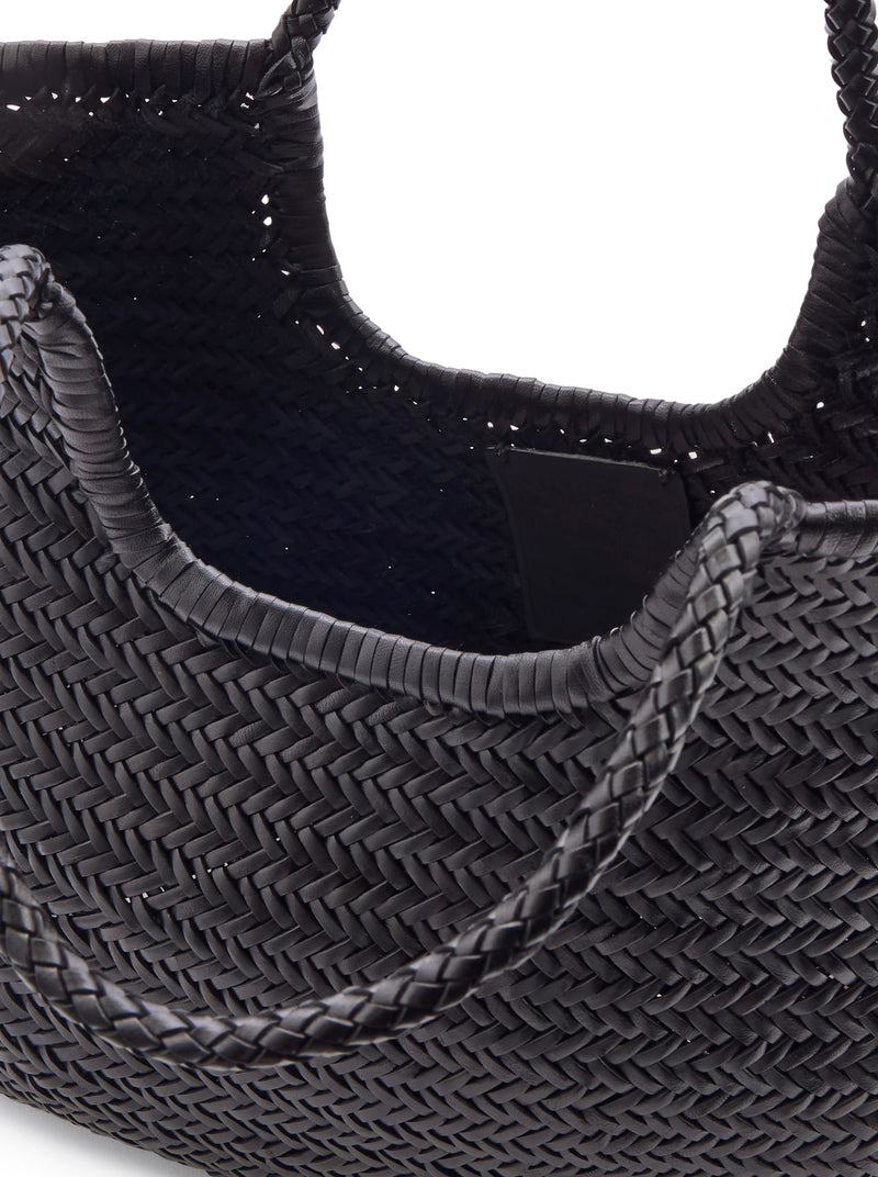 Dragon Diffusion Dragon Diffusion Women Ns Diagonal Black Leather Tote Bag