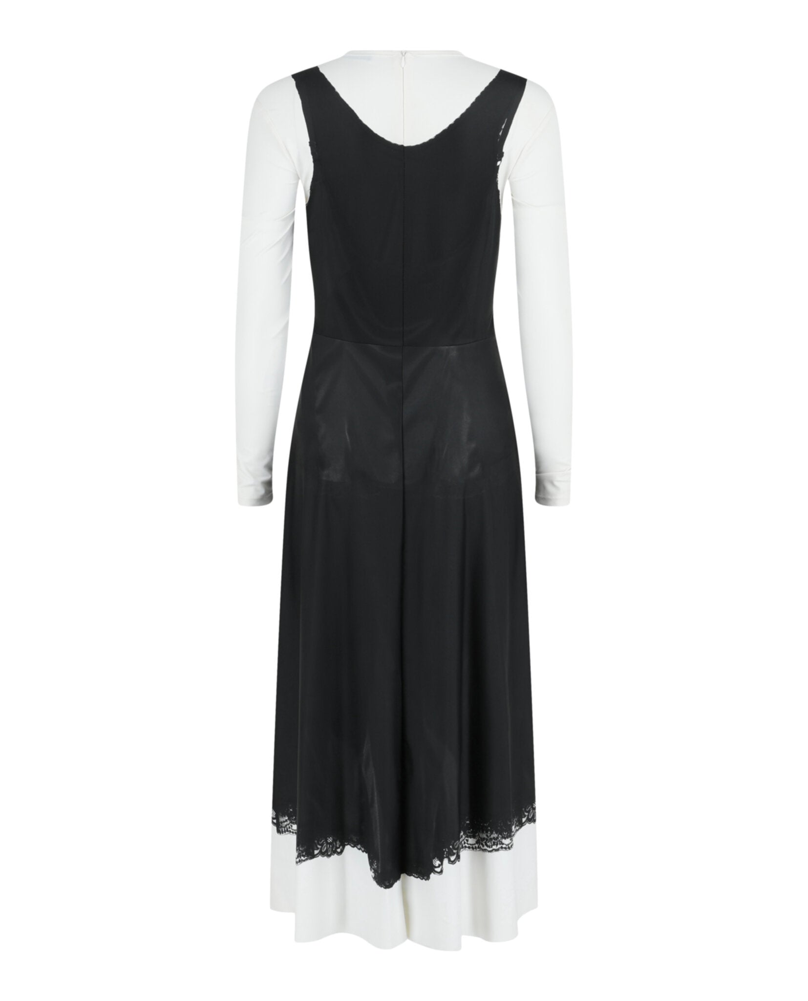 Balenciaga Balenciaga Womens Trompe L'oeil Slip Dress