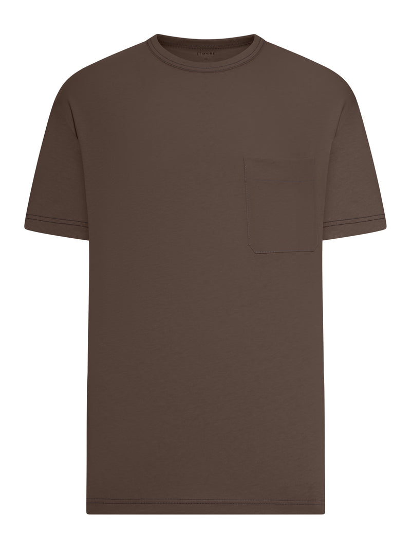 Lemaire Men Short-Sleeved Boxy T-Shirt In Heavy Jersey