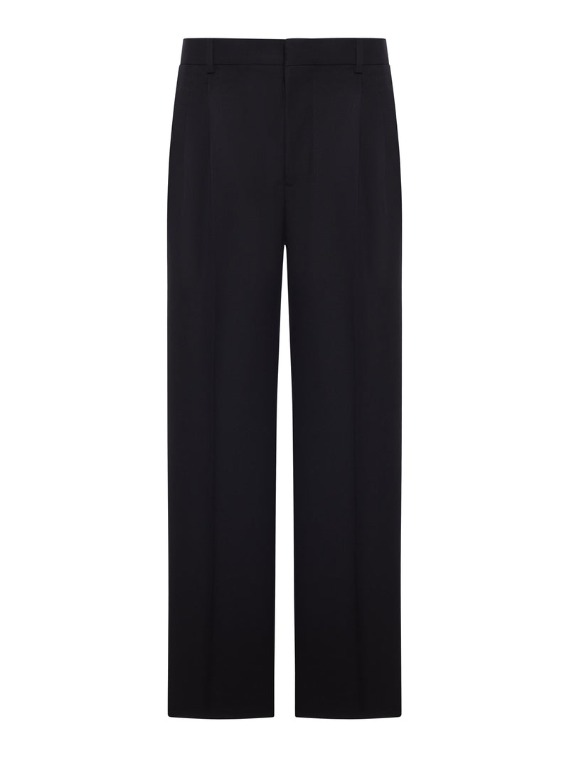 Ami Paris Ami Paris Men Tailored Wool Trousers With Pences