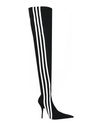 Balenciaga Womens x Adidas Knife Over-The-Knee Boots