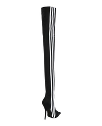 Balenciaga Womens x Adidas Knife Over-The-Knee Boots