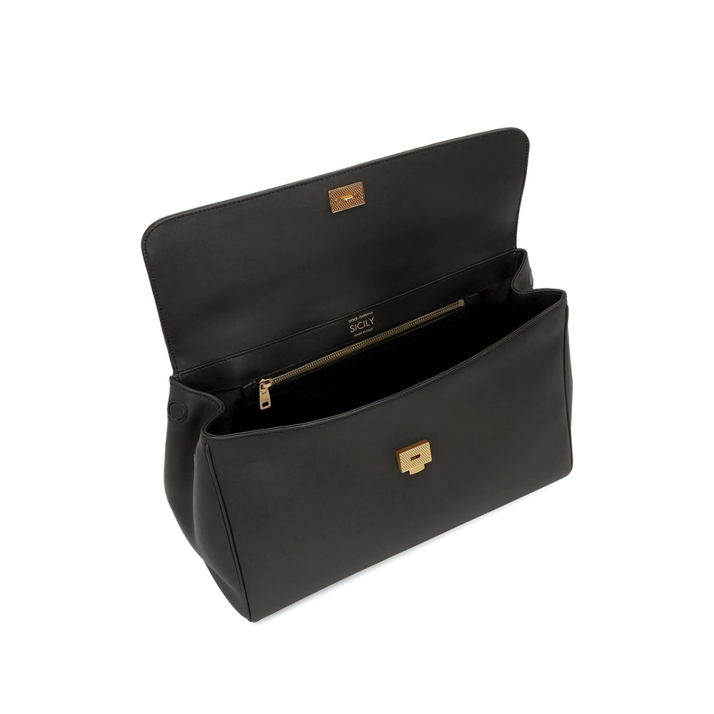 Dolce & Gabbana Black Tote Bags Women