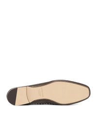 Giorgio Armani Giorgio Armani Women Slip-On Suede Sneakers With Woven Embroidery