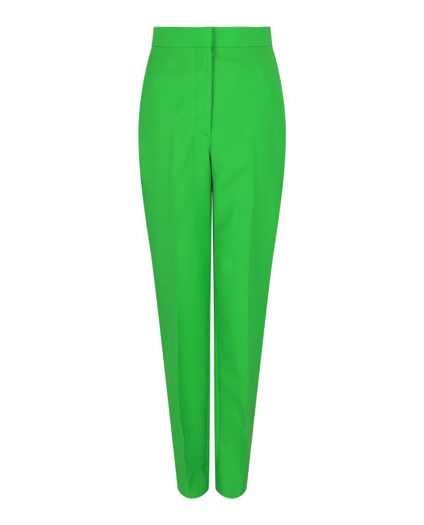 Alexander McQueen Womens Wool-Blend Trousers