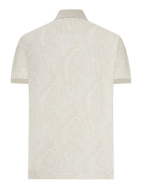 Etro Etro Men Cotton Polo Shirt With Arnica Pattern