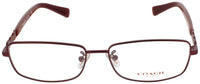 Coach Coach Optical Glasses Burgundy