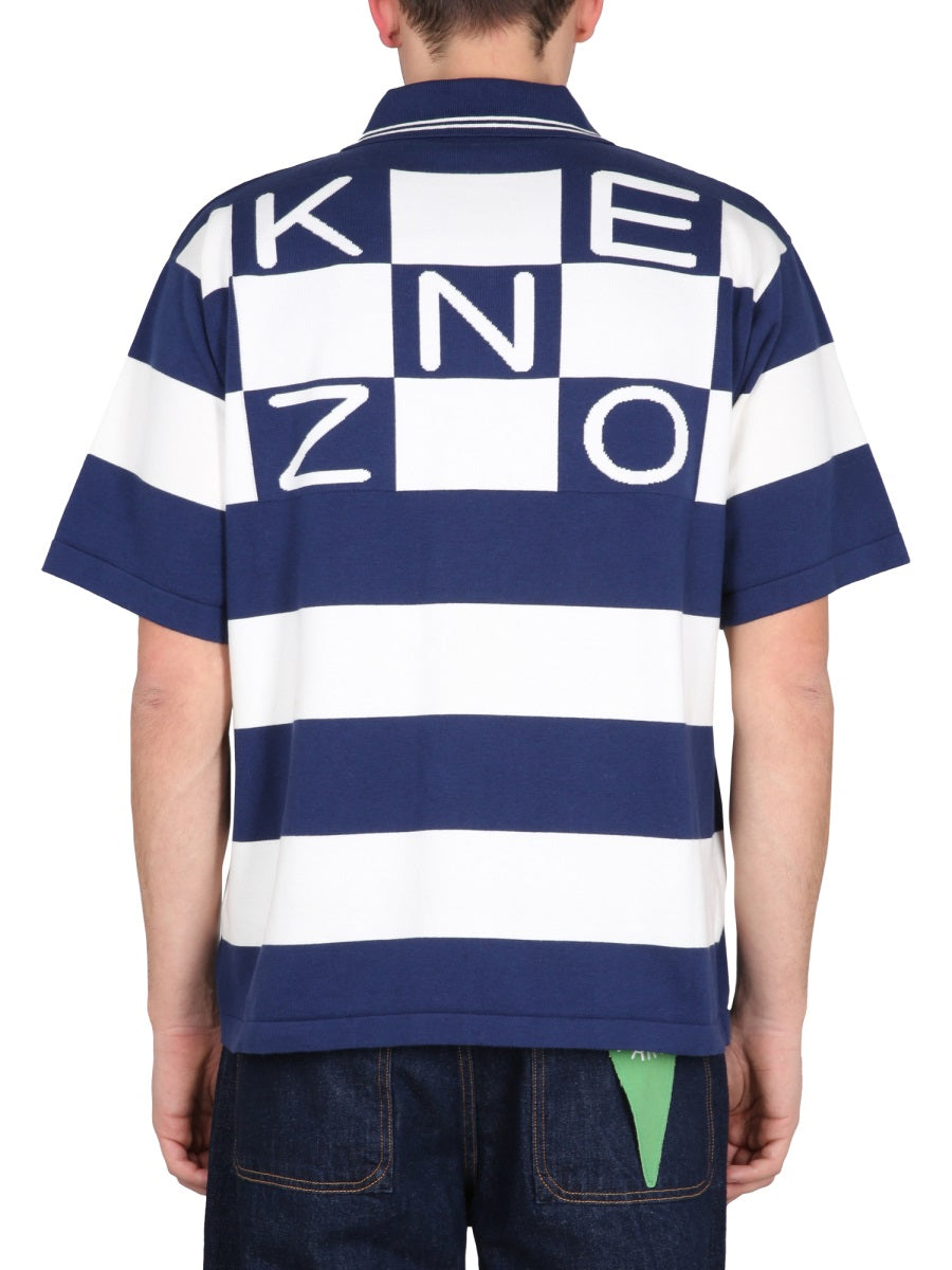 Kenzo Men Polo Shirt 'Nautical Stripes'