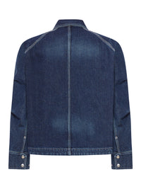 Sacai Men Cotton Denim Jacket