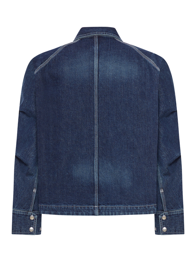 Sacai Men Cotton Denim Jacket
