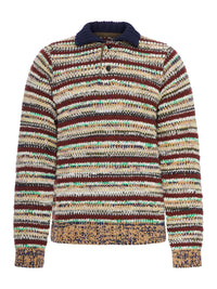 Sacai Men Cotton Knitted Pullover