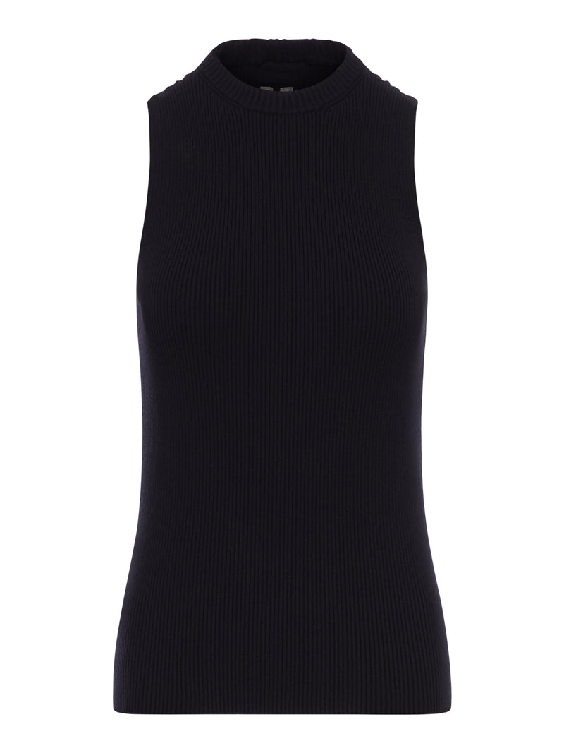 Rick Owens Rick Owens Women Ribbed Sleeveless Top