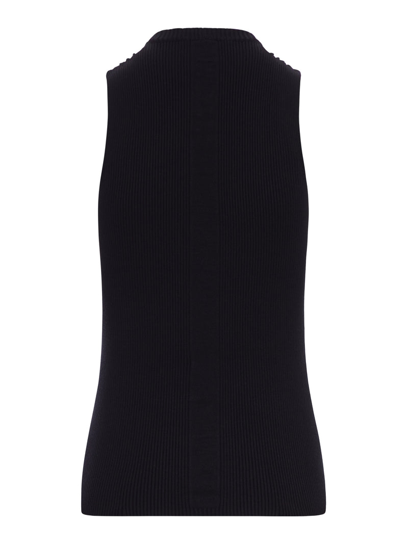 Rick Owens Rick Owens Women Ribbed Sleeveless Top