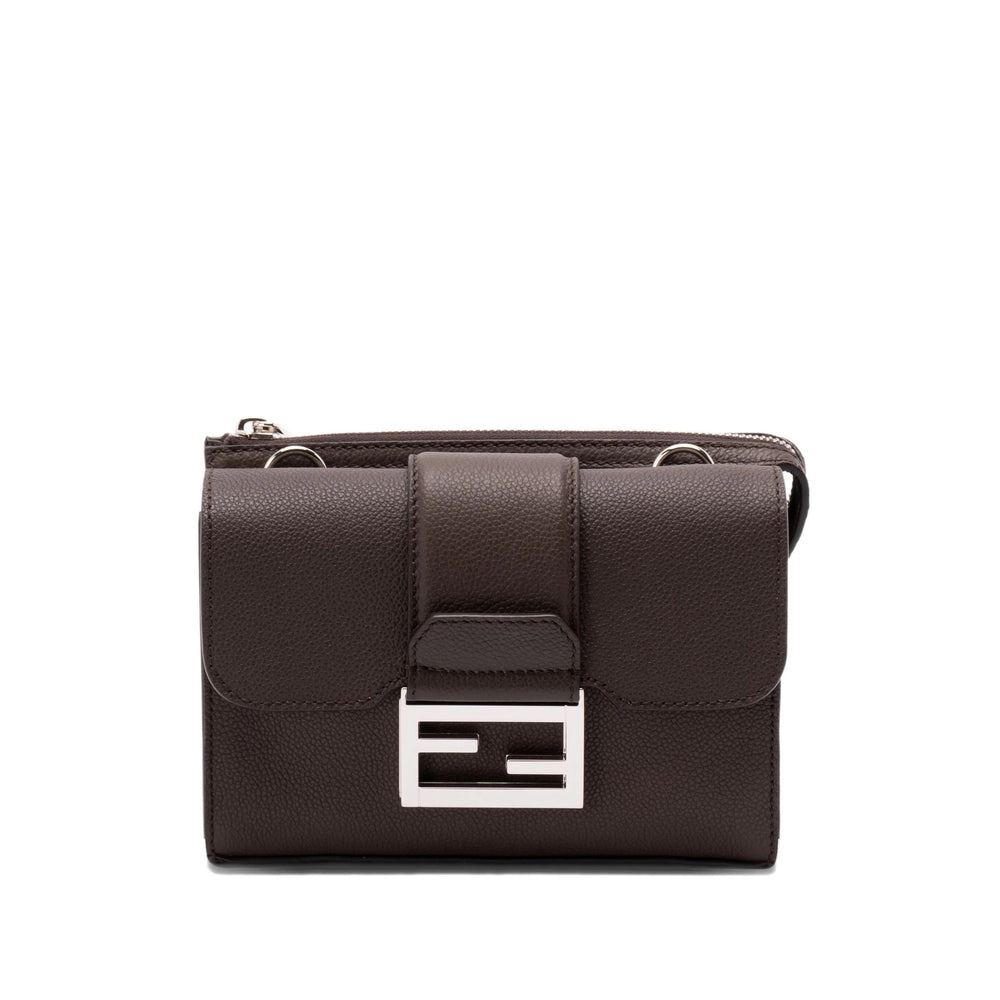 Fendi Brown Messenger Bags Men