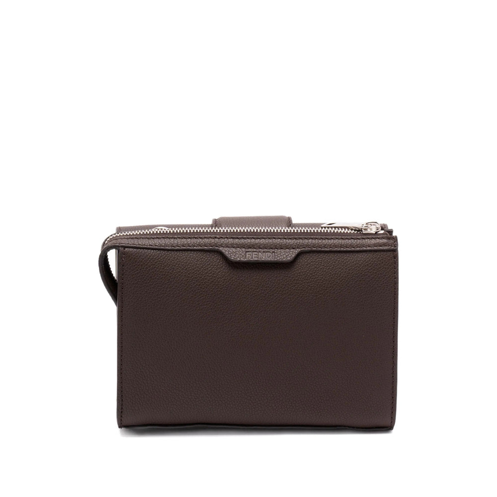 Fendi Brown Messenger Bags Men