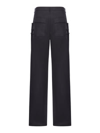 Rick Owens Men Stefan Cotton Blend Cargo Pants