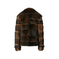 Fendi Brown Jackets - Faux Fur & Shearling Jackets Women