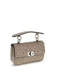 Valentino Garavani Women Rockstud Spike Mini Top Handle Bag In Nappa