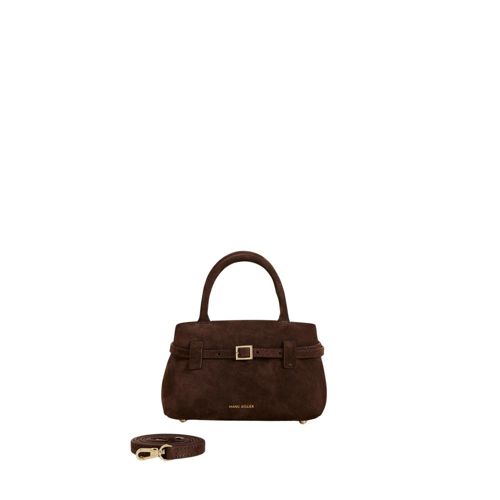 Manu Atelier Brown Tote Bags Women