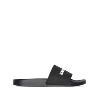 Balenciaga Black Flip-Flops & Slides Men