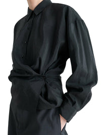 Lemaire Lemaire Women Straight Collar Twisted Shirt
