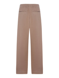 Brunello Cucinelli Women Wide Leg Trousers With Drawstring