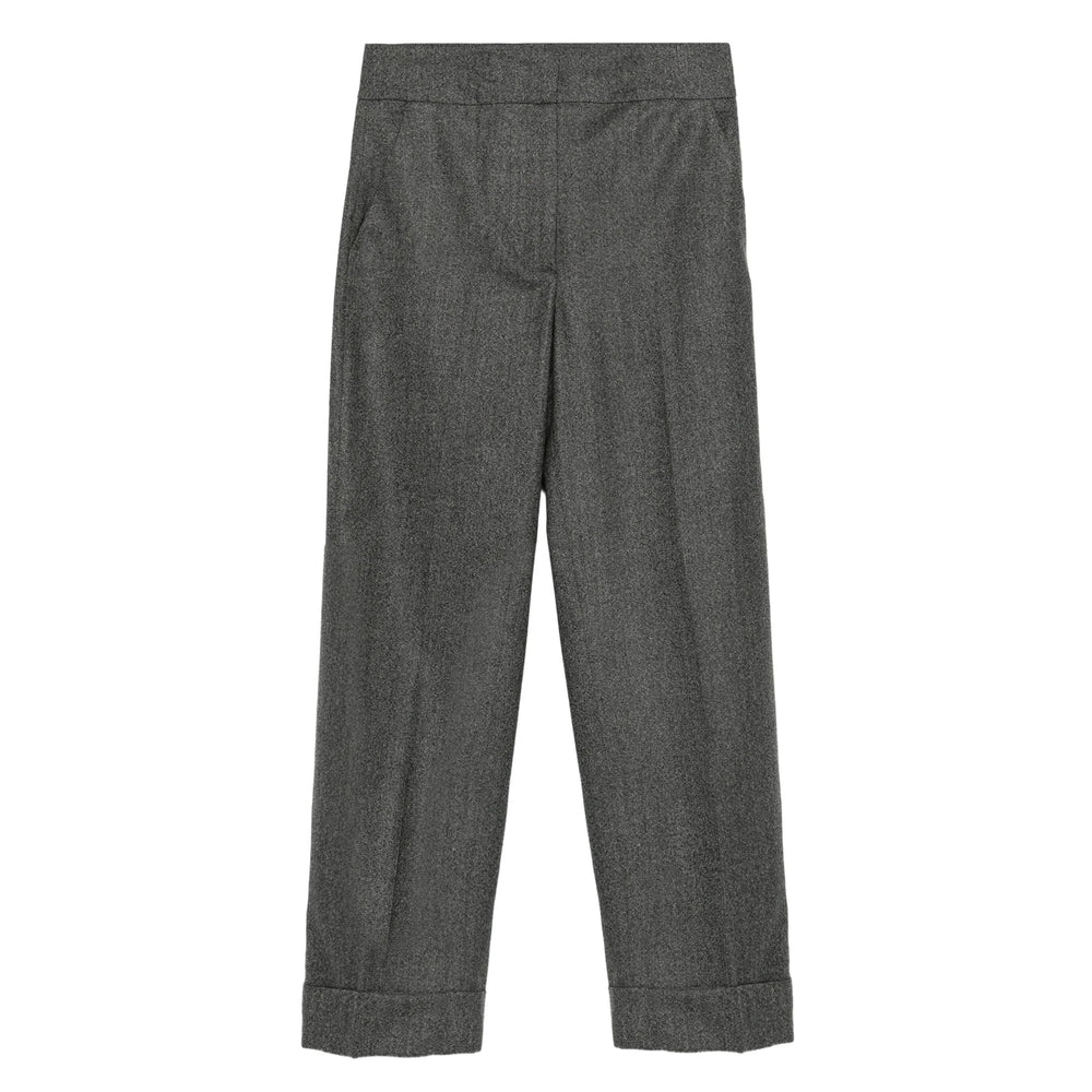 Peserico Grey Trousers - Tailored Trousers Women