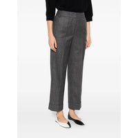 Peserico Grey Trousers - Tailored Trousers Women