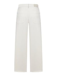 Brunello Cucinelli Women Wide Leg Cotton Trousers