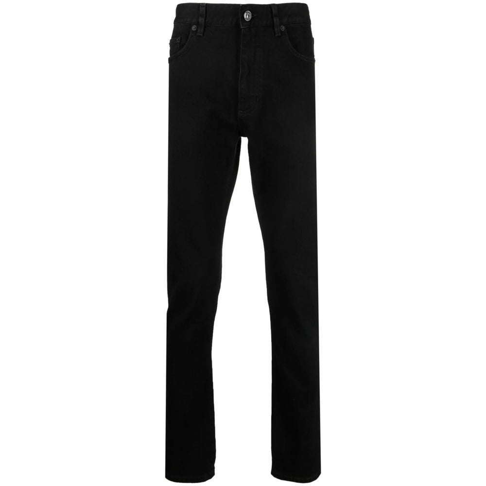 Zegna Black Denim - Slim-Fit Jeans Men