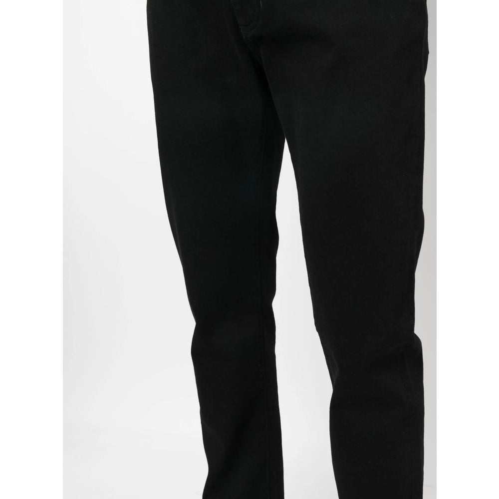 Zegna Black Denim - Slim-Fit Jeans Men