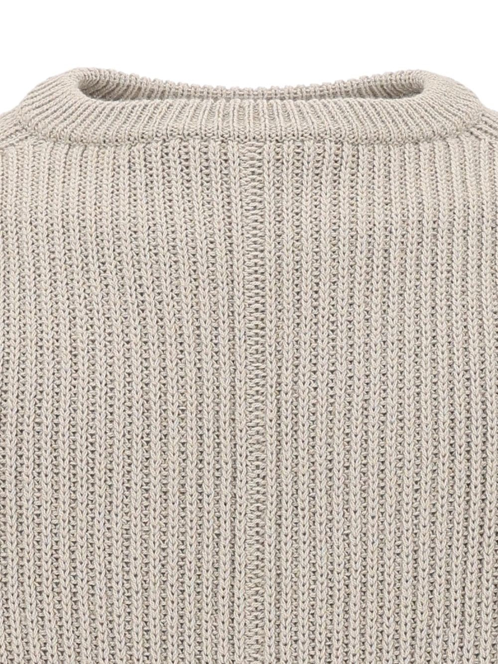 Rick Owens Men Fisherman Crew-Neck Sweater