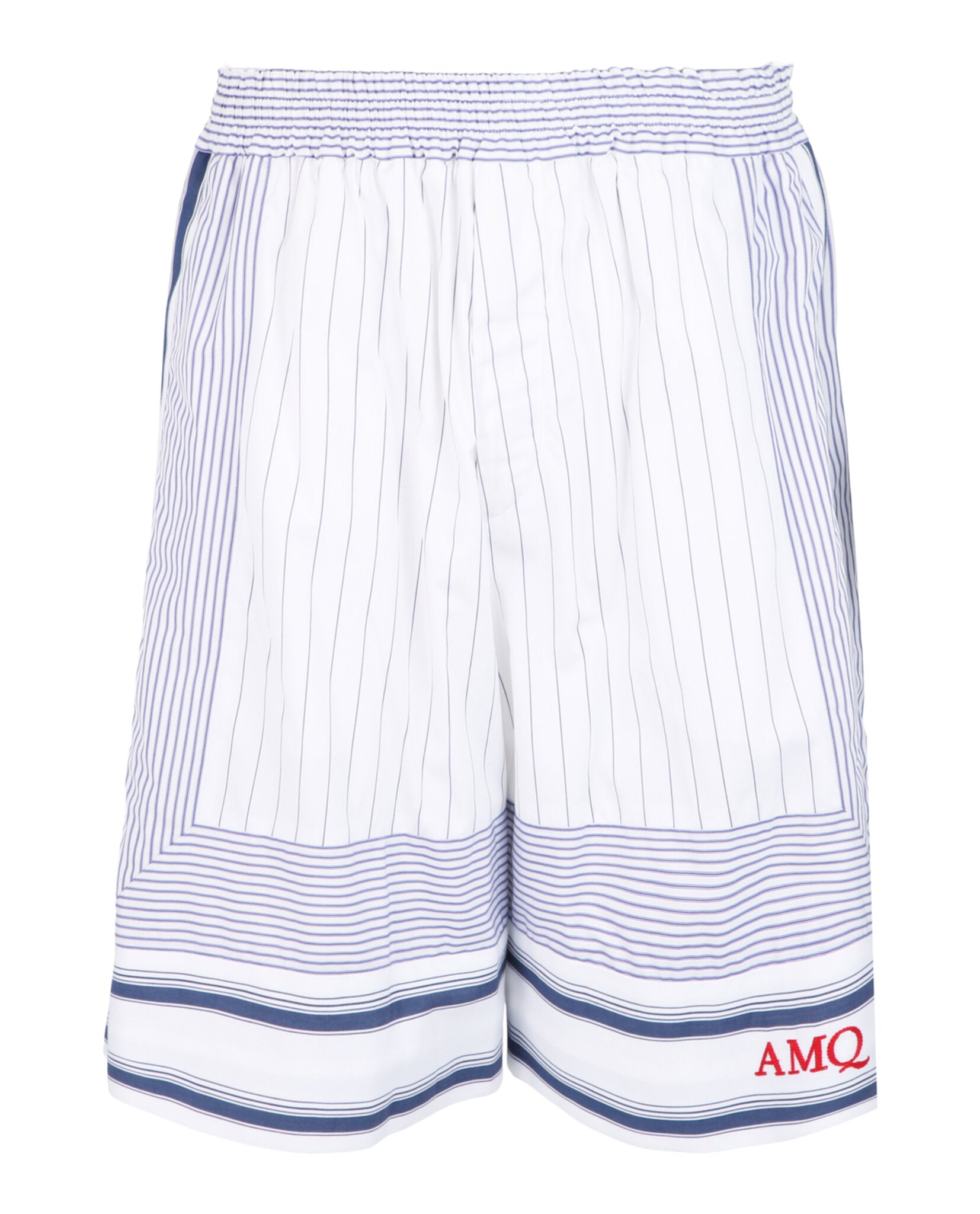 Alexander McQueen Mens Stirped Bermuda Shorts