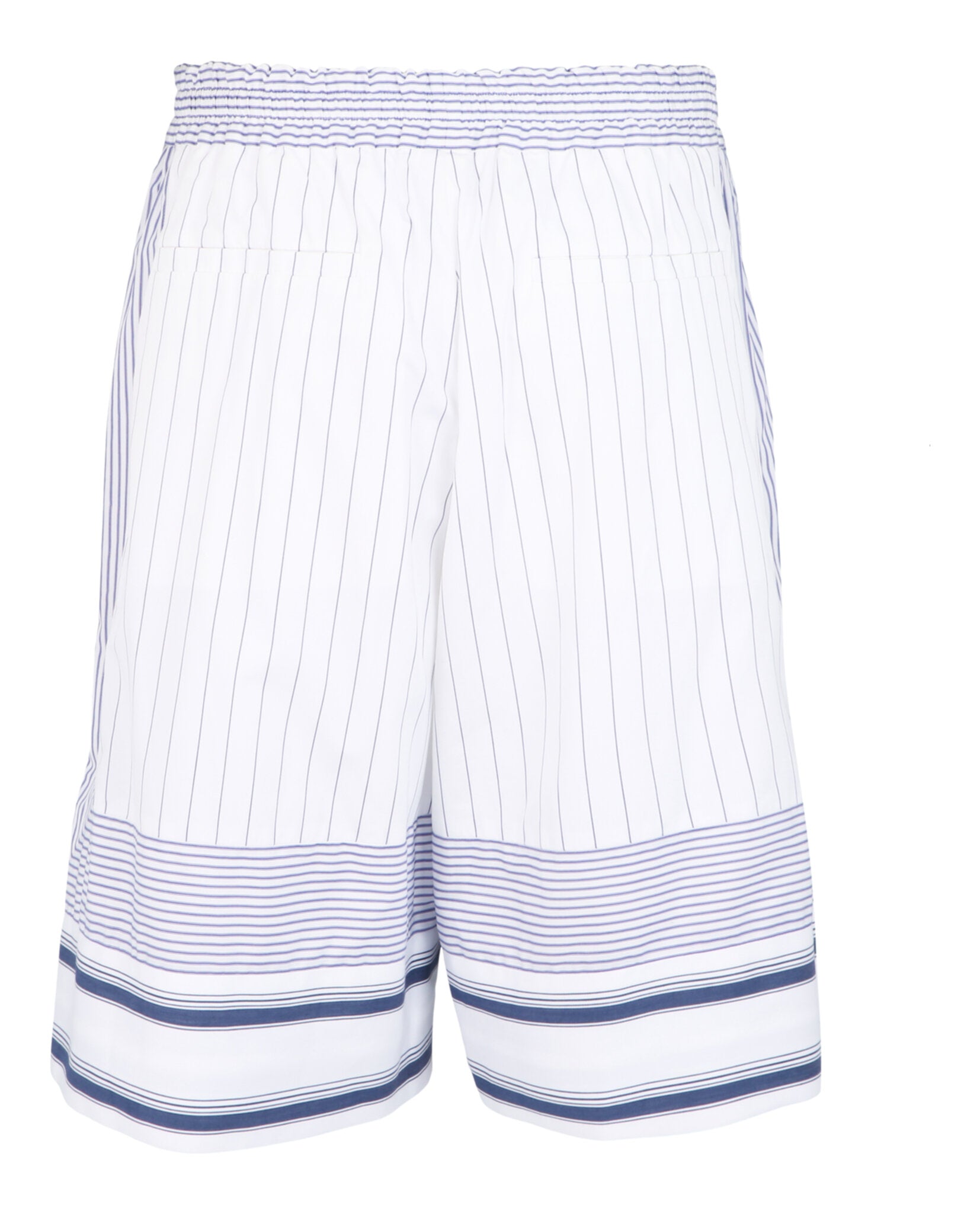 Alexander McQueen Mens Stirped Bermuda Shorts