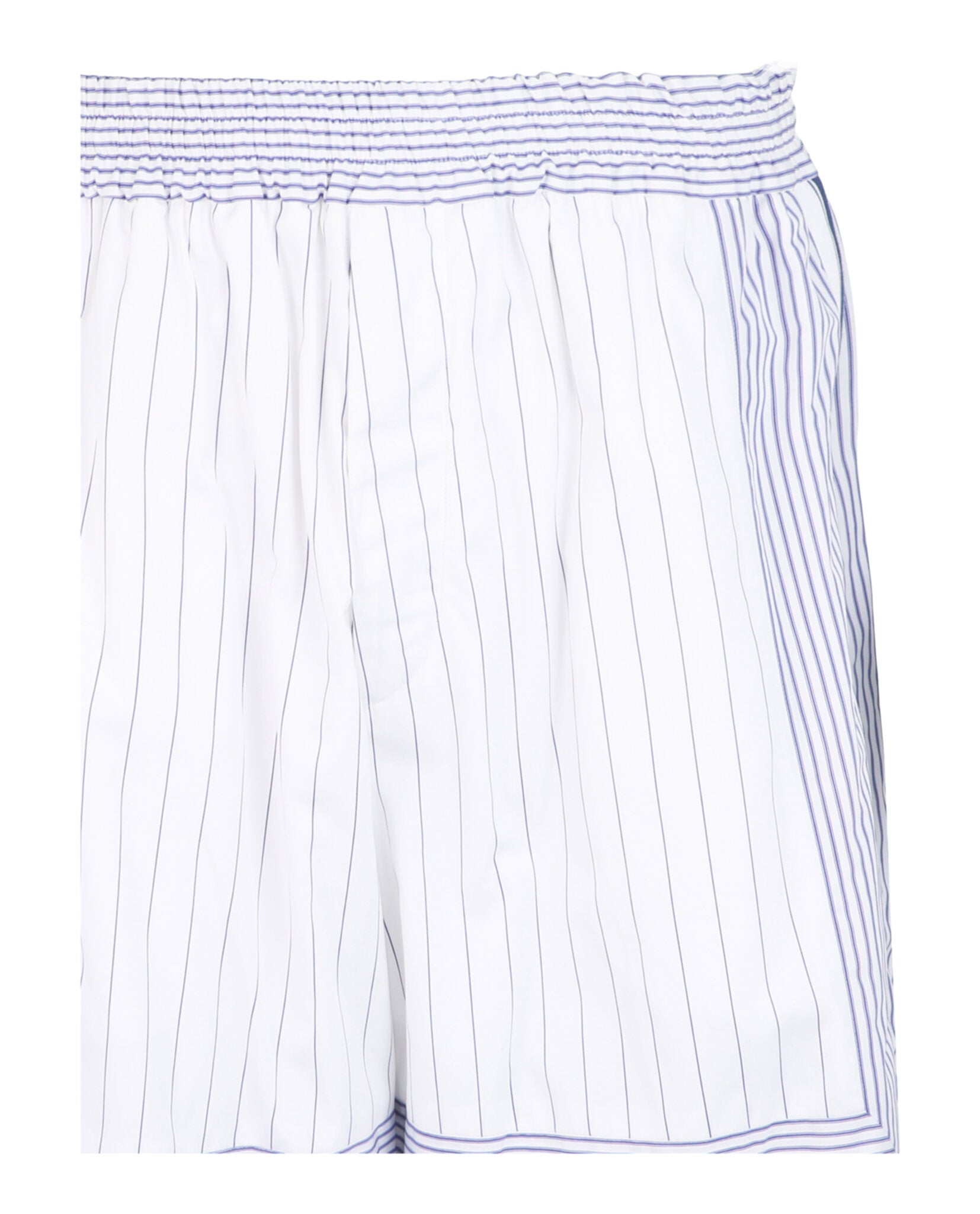 Alexander McQueen Mens Stirped Bermuda Shorts